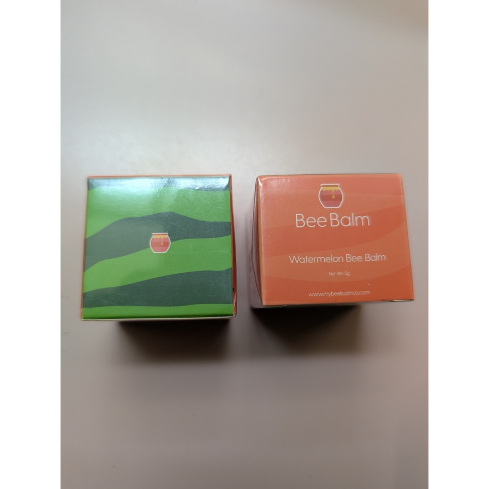 My Bee Balm Lip Bee Balm Watermelon Lot Of 2 Hydrate Sealed Box Limited Edition